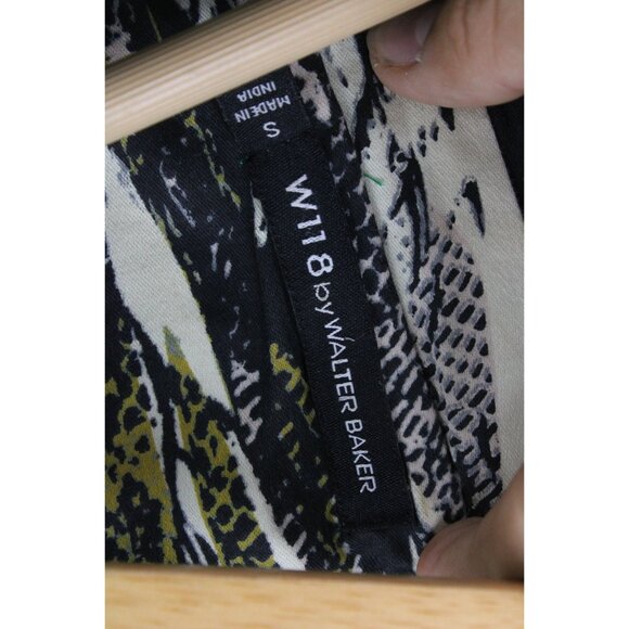 W118 By Walter Baker Shift Dress Womens Small S Multicolor Geometric Sleeveless - Picture 4 of 7